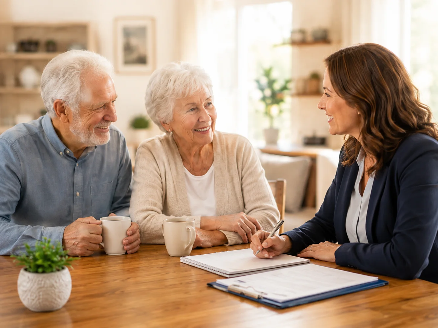 Compassionate support for a senior during a home transition